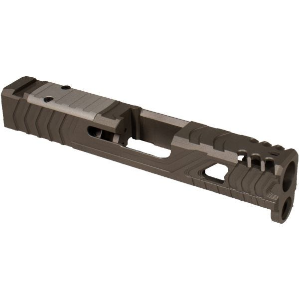 Shark Coast Tactical Method Slide for Glock 43x RMSc Cut