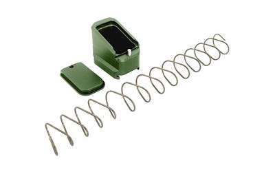 Shield Arms +5/+4 Magazine Extension Alpha Green Fits CZ P10F/P09