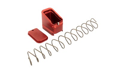 Shield Arms +5/+4 Magazine Extension Red Fits CZ P10S