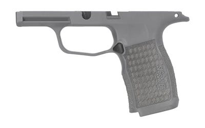 Sig Sauer Laser Stippled Grip Module Fits Sig Sauer P365XL Standard Gray