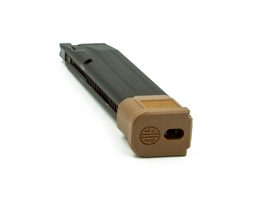 Sig Sauer M17 Proforce Magazine Flat Dark Earth 6mm 21-Rounds Green Gas Housing