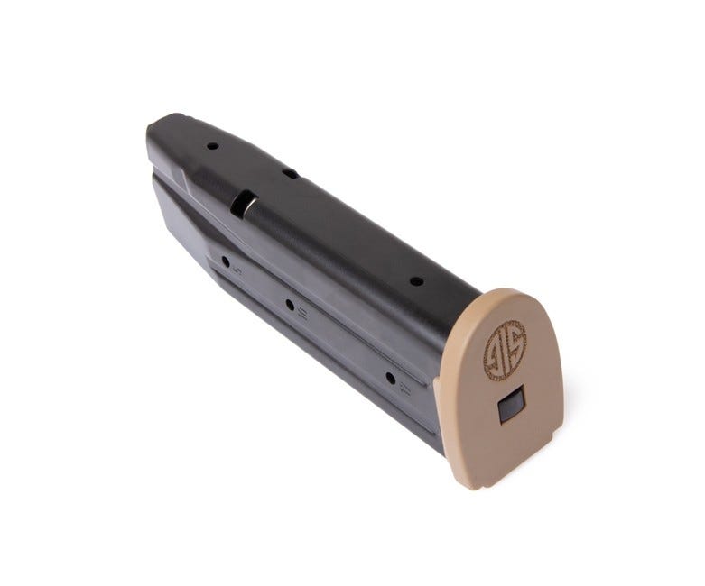 Sig Sauer P250/P320 Magazine Coyote Brown 9mm 10-Rounds for Full-Size Models