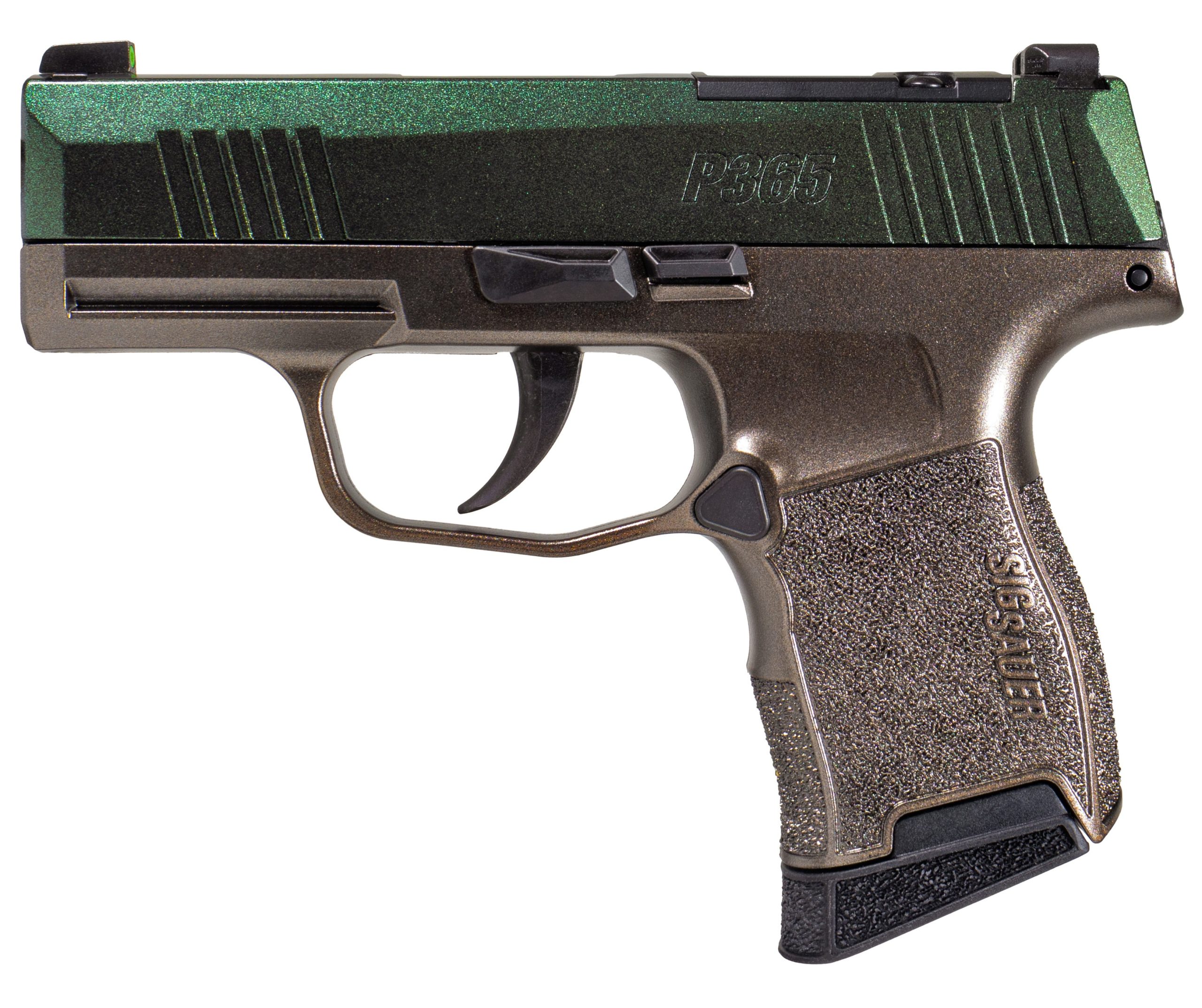 Sig Sauer P365 "Cypress Raptor" Green / Brown 9mm 3.1" Barrel 10-Rounds