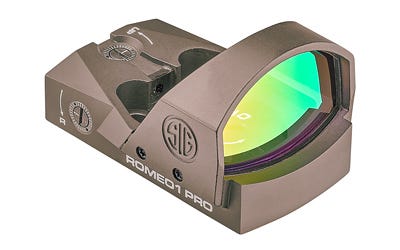 Sig Romeo 1 Pro 1x30mm Red Dot 6MOA FDE