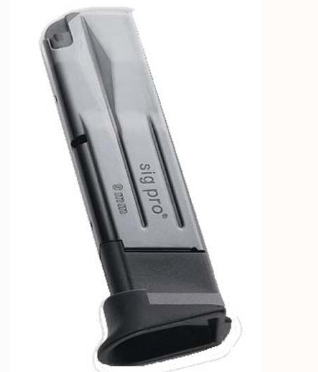 Sig Sauer SP2022/SP2009/SP2340 Magazine Blued 9mm 10Rds