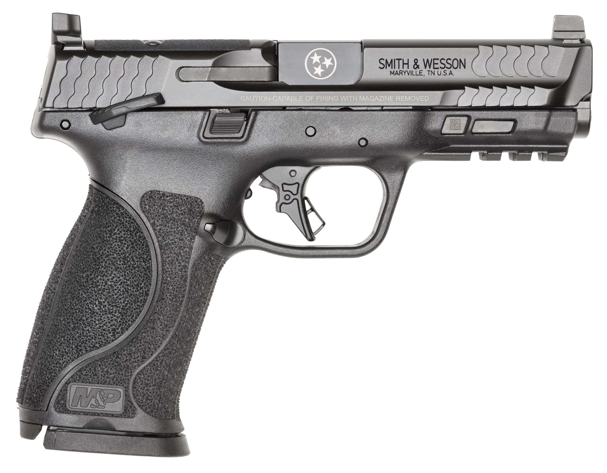 Smith and Wesson M&P9 M2.0 OR "Tennessee" 9mm 4.25" Barrel 17-Rounds