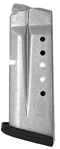 Smith and Wesson M&P 9 Shield Magazine Stainless 9mm 7Rd