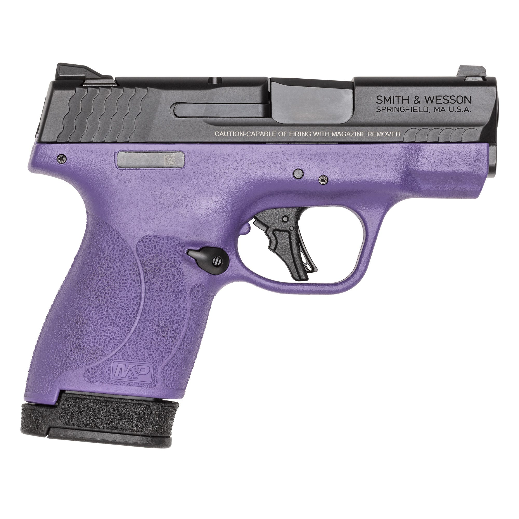 Smith and Wesson M&P9 Shield Plus Purple 9mm 3.1" Barrel 13-Rounds