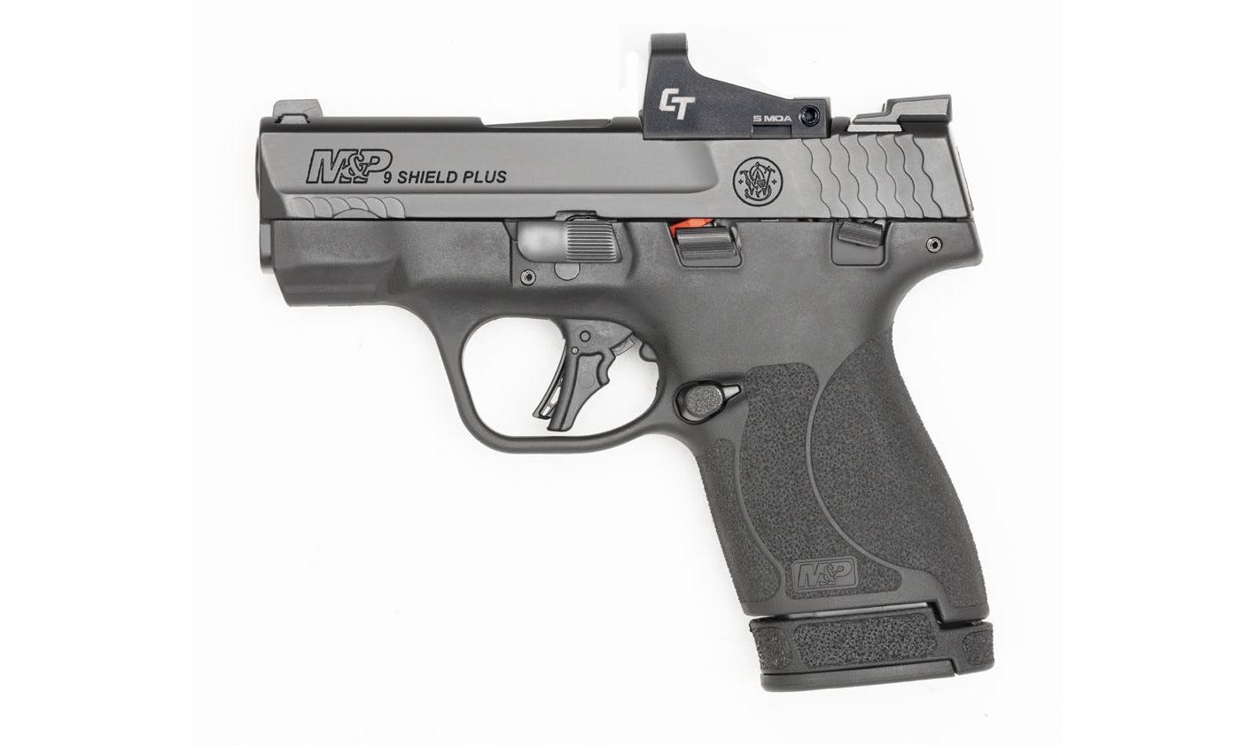 Smith and Wesson M&P9 Shield Plus 9mm 3.1" Barrel 13-Rounds w/ Crimson Trace RDS