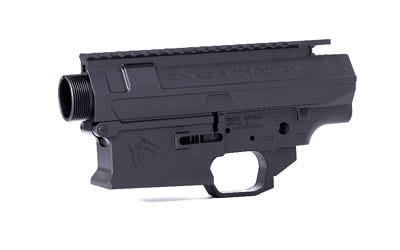 Spikes Tactical Livewire Stripped Billet Upper / Lower Set AR-308 Black