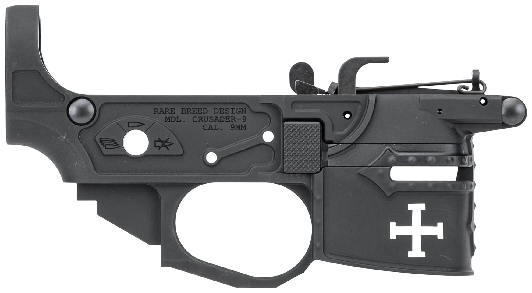 Spikes Tactical Rare Breed Crusader 9mm Billet Lower