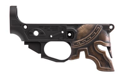 Spikes Tactical Rare Breed Spartan Stripped Lower Bronze Painted