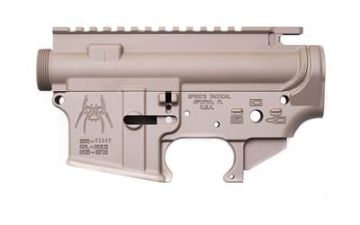 Spike's Tactical Upper/ Lower Receiver Stripped 5.56/ 223 Flat Dark Earth