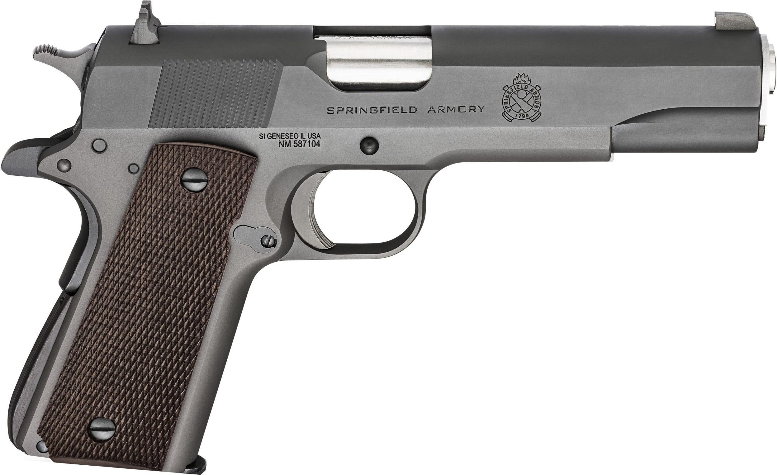 Springfield Armory Defender 1911 Mil-Spec .45 ACP 5" Barrel 7-Rounds