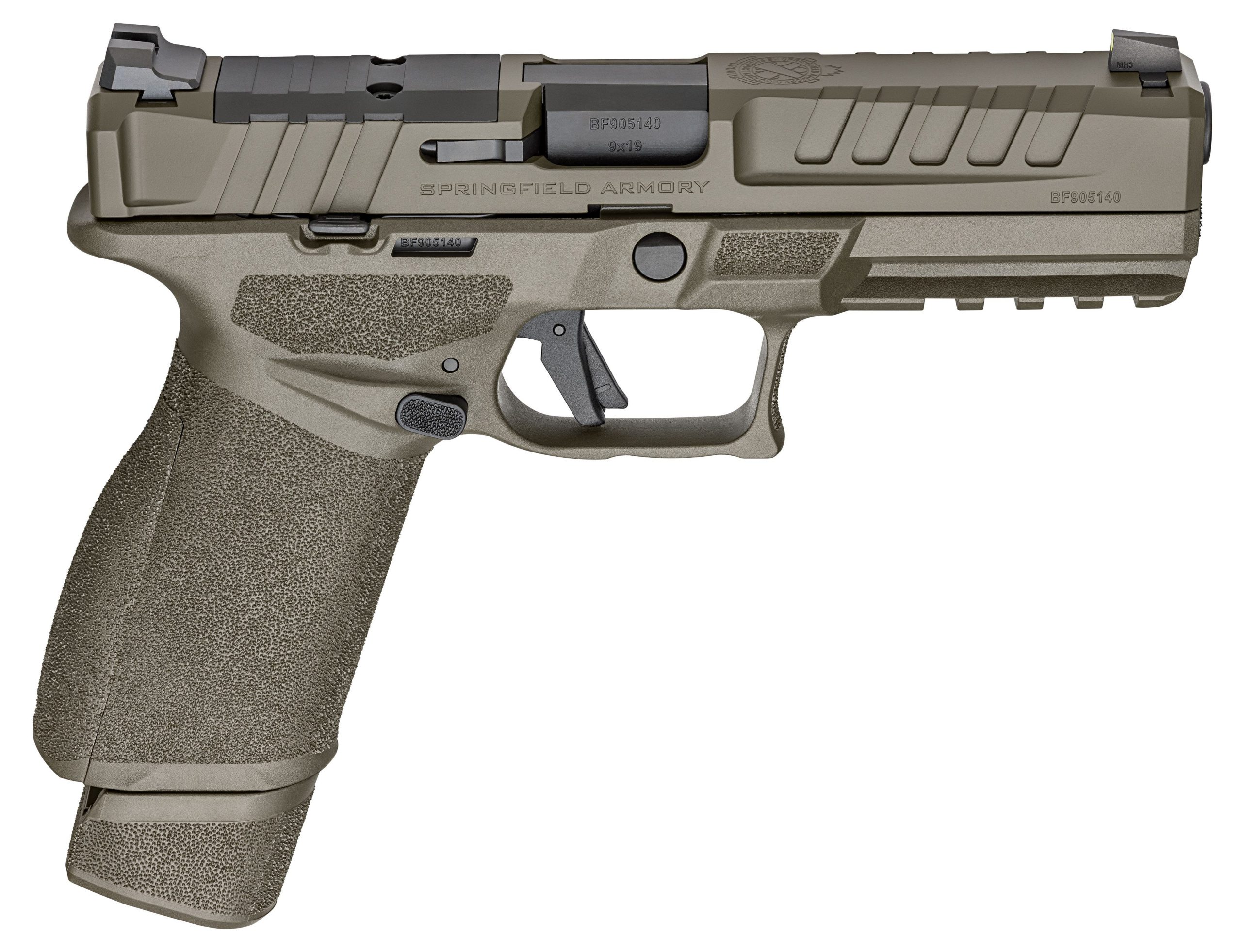 Springfield Armory Echelon OD Green 9mm 4.5" Barrel 20-Rounds