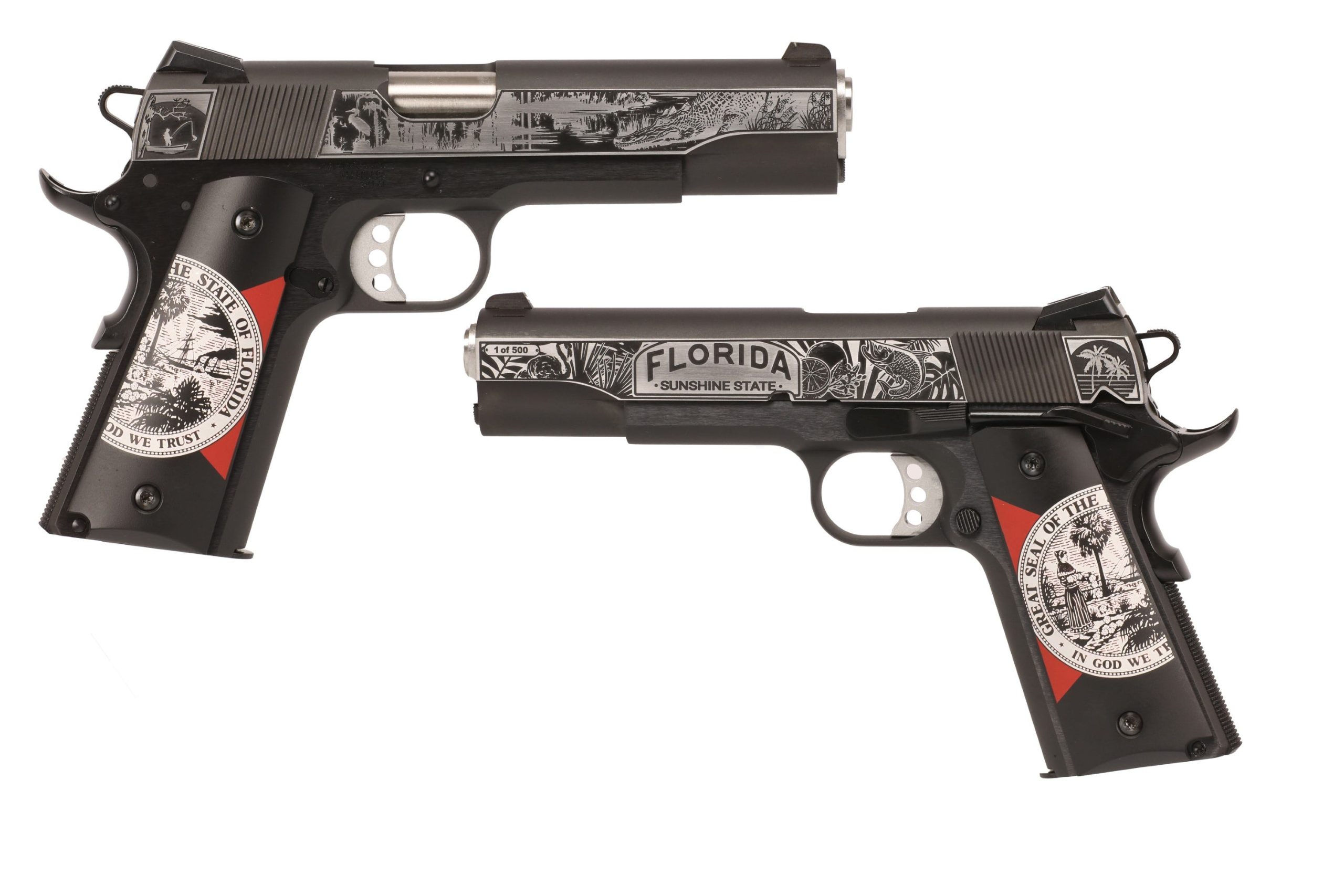 Springfield Armory Garrison Florida Engraved .45 ACP 5" Barrel 7-Rounds
