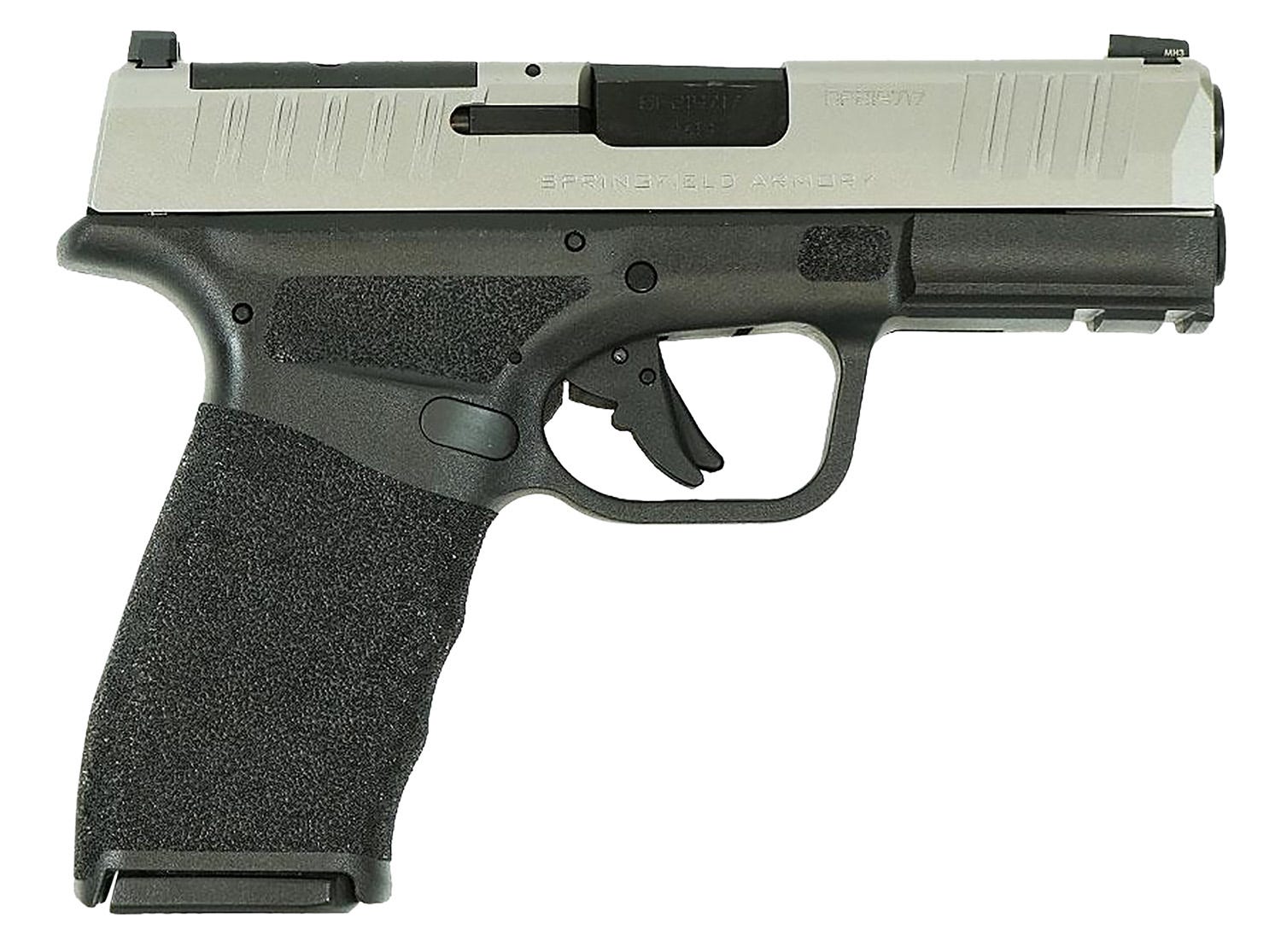 Springfield Armory Hellcat PRO OSP Stainless / Black 9mm 3.7" Barrel 10-Rounds w/ Viridian RFX Green Dot