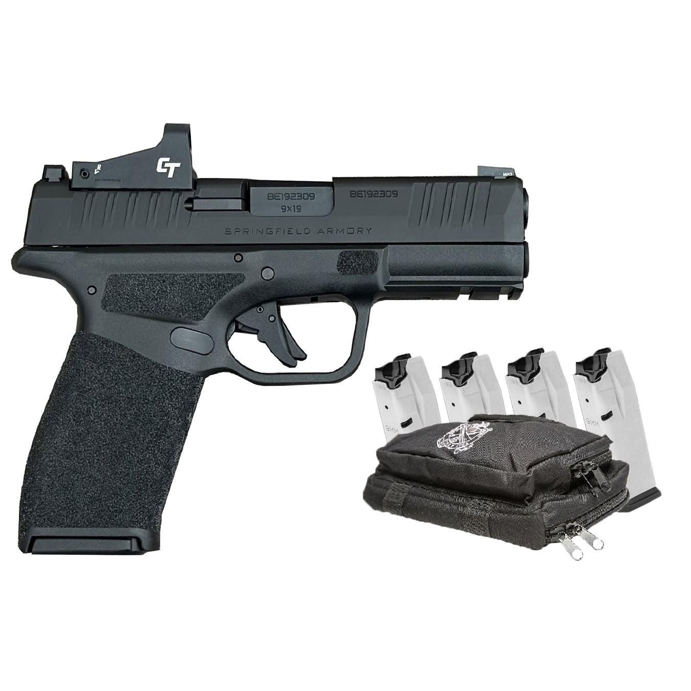 Springfield Armory Hellcat Pro 9mm 3.7" Barrel 15-Rounds w/ CT-1500 Red Dot
