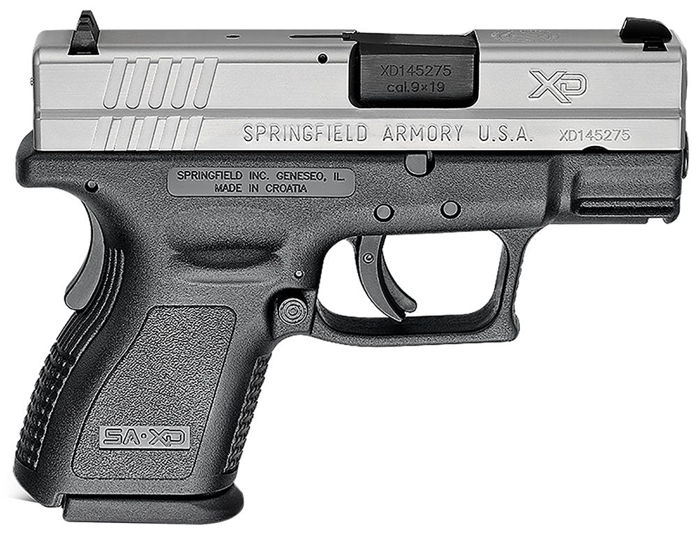 Springfield Armory XD Sub-Compact Stainless 9mm 3" Barrel 10-Rounds