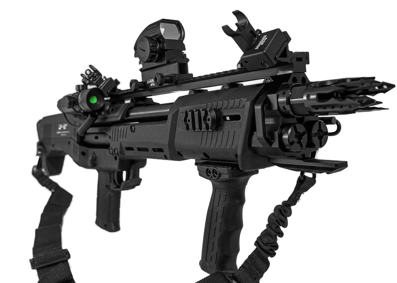 Standard Manufacturing DP-12 12 GA 18.5" Barrel 3" Chamber 14-Rounds Works PKG #2