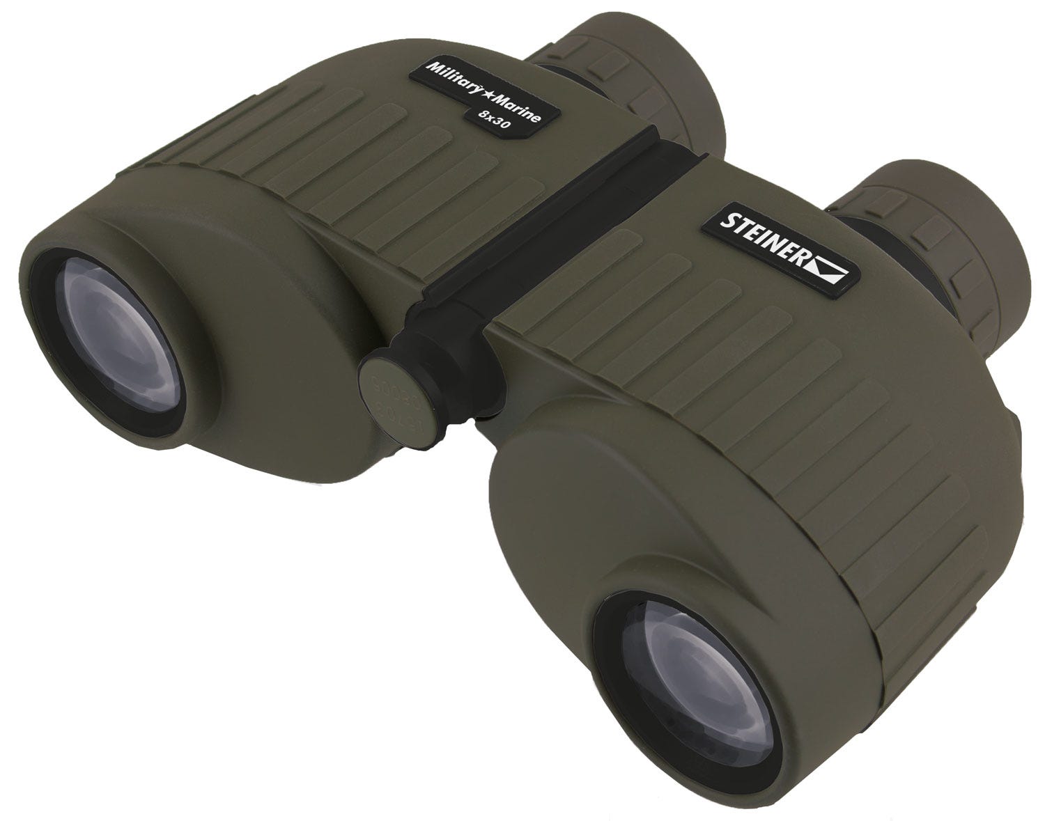 Steiner Military-Marine Binoculars Green Rubber Armor 8X30