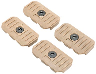 Strike Industries M-LOK Cable Management Cover FDE Short 4-Pack