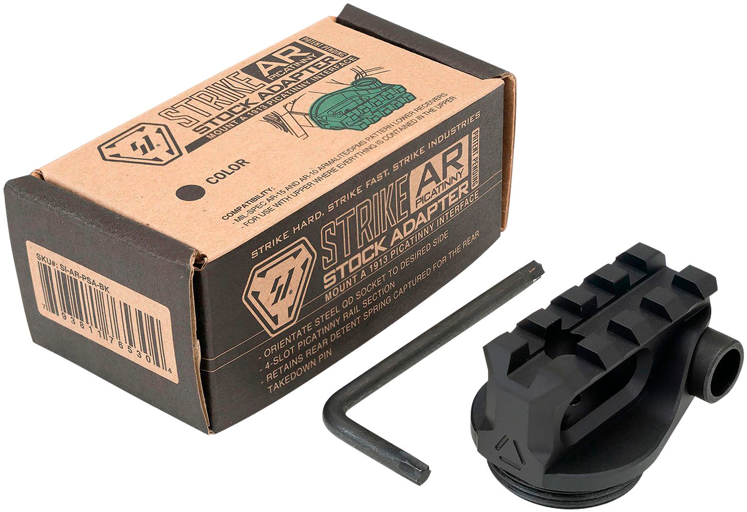 Strike Industries Picatinny Stock Adapter for AR-Platform