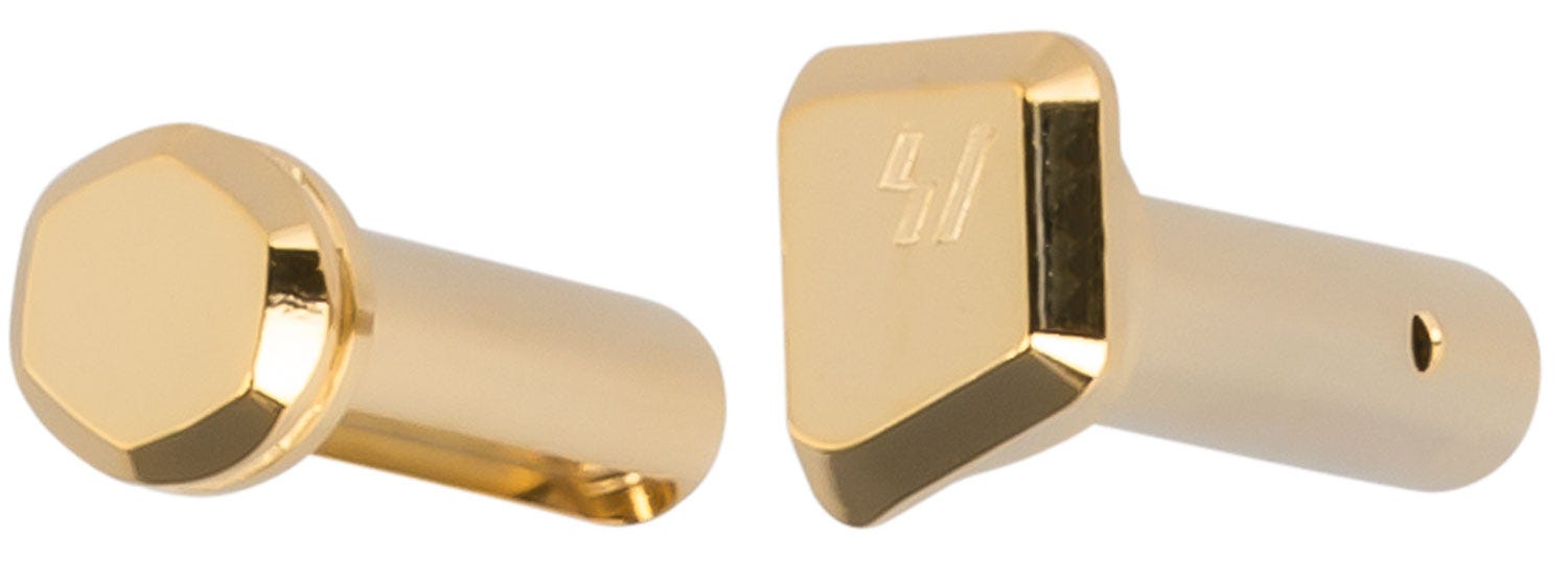 Strike Industries Takedown/Pivot Pins Gold for AR-15, M4, M16