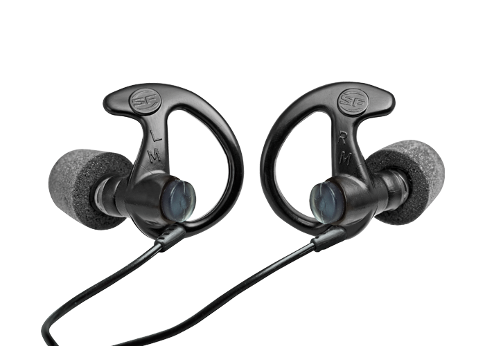 Surefire EP10 Sonic Defenders Ear Plugs Medium, Black, 25 Pair