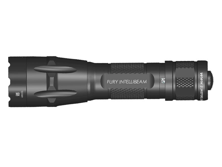 Surefire Fury-IntelliBeam-Dual Fuel 6V 1500 black