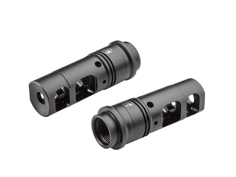 Surefire SFMB-338-5/8-24 Muzzle Brake and SOCOM Suppressor Mount .338 Lapua 5/8x24 Thread