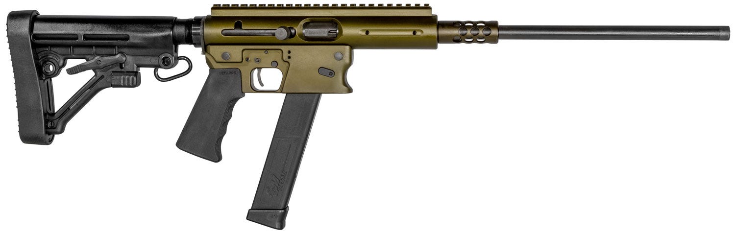 TNW Firearms Aero Survival OD Green 10mm 16.25" Barrel 15-Rounds