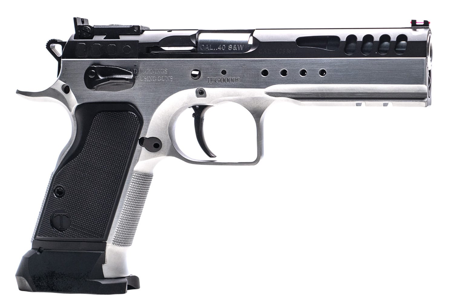 Tanfoglio Defiant Limited Master Chrome .45 ACP 4.75" Barrel 10-Rounds