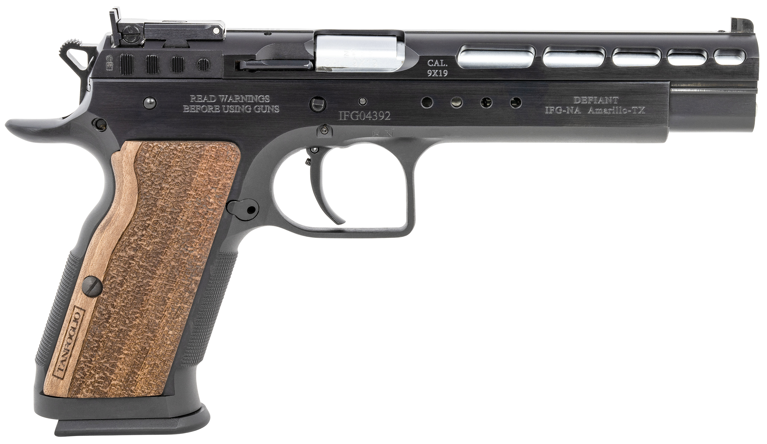 Tanfoglio Gold Match 9mm 6" Barrel 16-Rounds