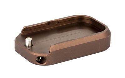 Taran Tactical Innovation Base Pad for Glock Handguns Bronze 9mm / .40 SW