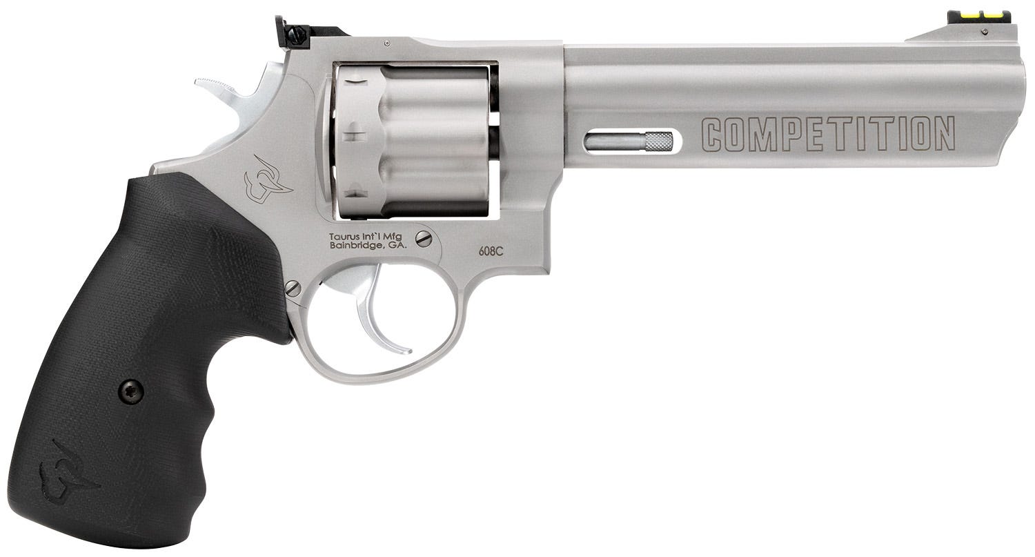 Taurus 608 Competition Stainless .357 Mag / .38 Special +P 6" Barrel 8-Rounds