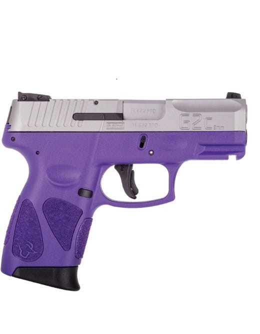 Taurus G2C Purple / Stainless Steel 9mm 3.25" Barrel 12-Rounds