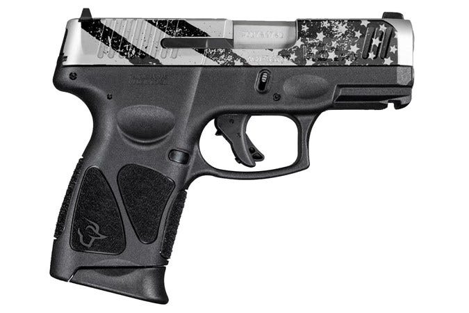 Taurus G3C Stainless Flag 9mm 3.2" Barrel 12-Rounds