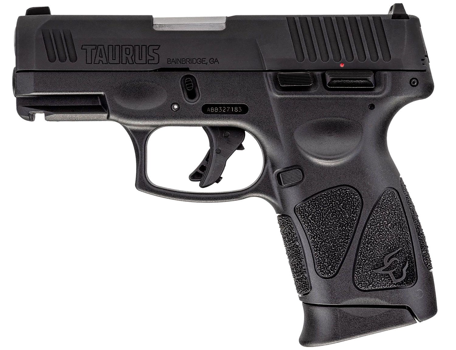 Taurus G3C Compact 9mm 3.2" Barrel 10-Rounds w/ 3 Mags, Holster