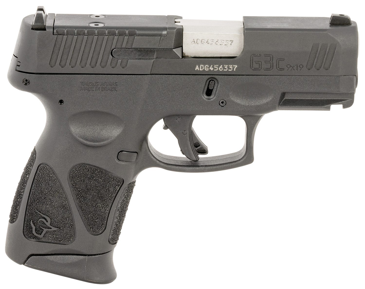 Taurus G3C T.O.R.O. Black 9mm 3.26" Barrel 12-Rounds