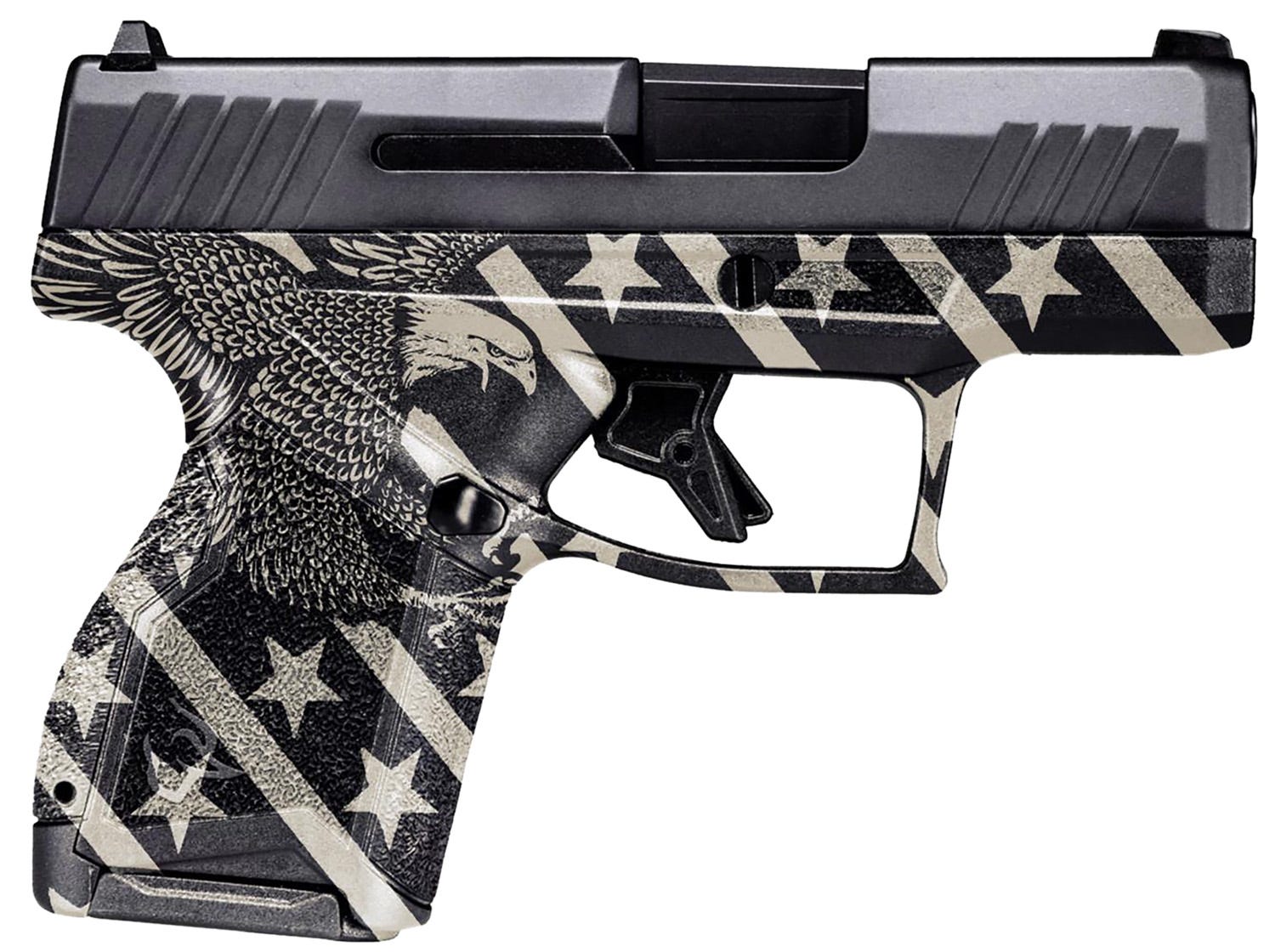 Taurus GX4 Black / White Eagle 9mm 3.06" Barrel 10-Rounds