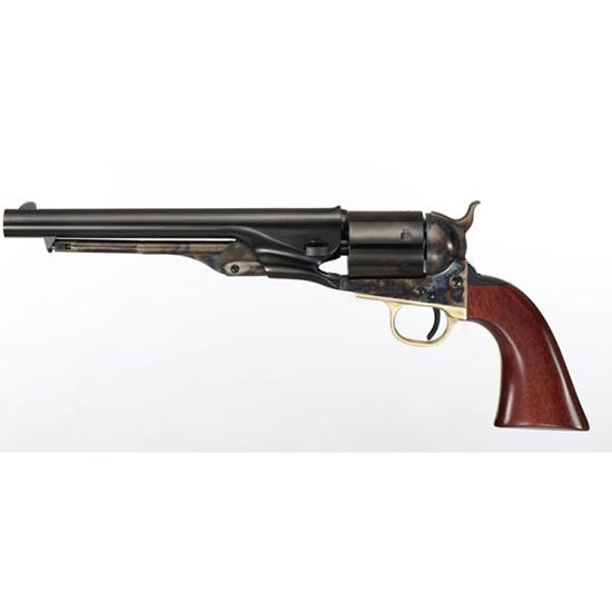 Taylors and Co 1860 Army Long Cylinder Conversion Walnut .45 Colt 8" Barrel 6-Rounds