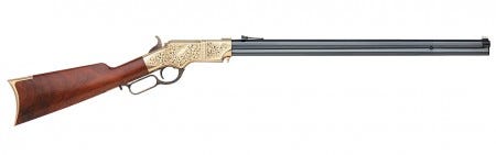 Taylors and Co 1860 Henry Blued / Brass / Walnut .45 LC 24.25-inch 13Rds