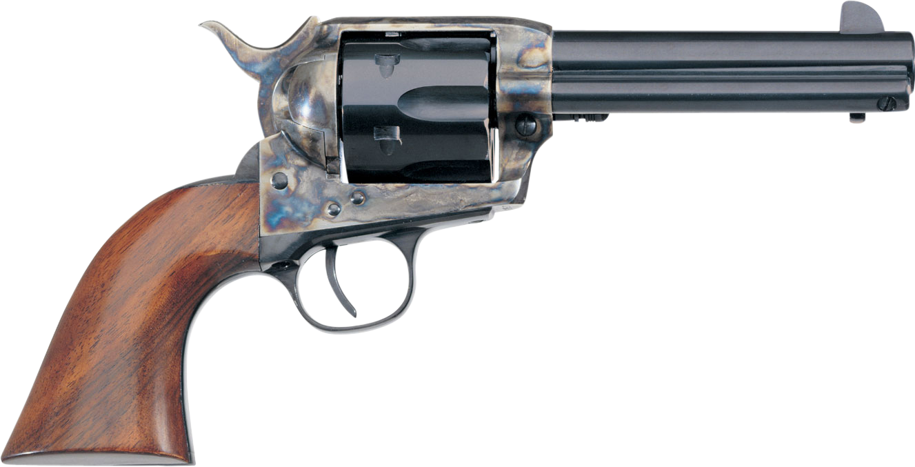Taylors and Co 1873 Cattleman Case Hardened .357 Mag 4.75" Barrel 6-Rounds Walnut Grips