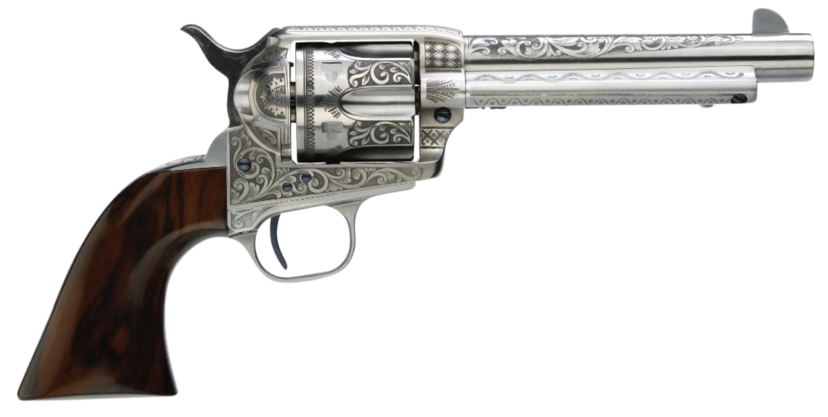 Taylors and Co 1873 Cattleman Engraved .45 Colt 5.5" Barrel 6-Rounds