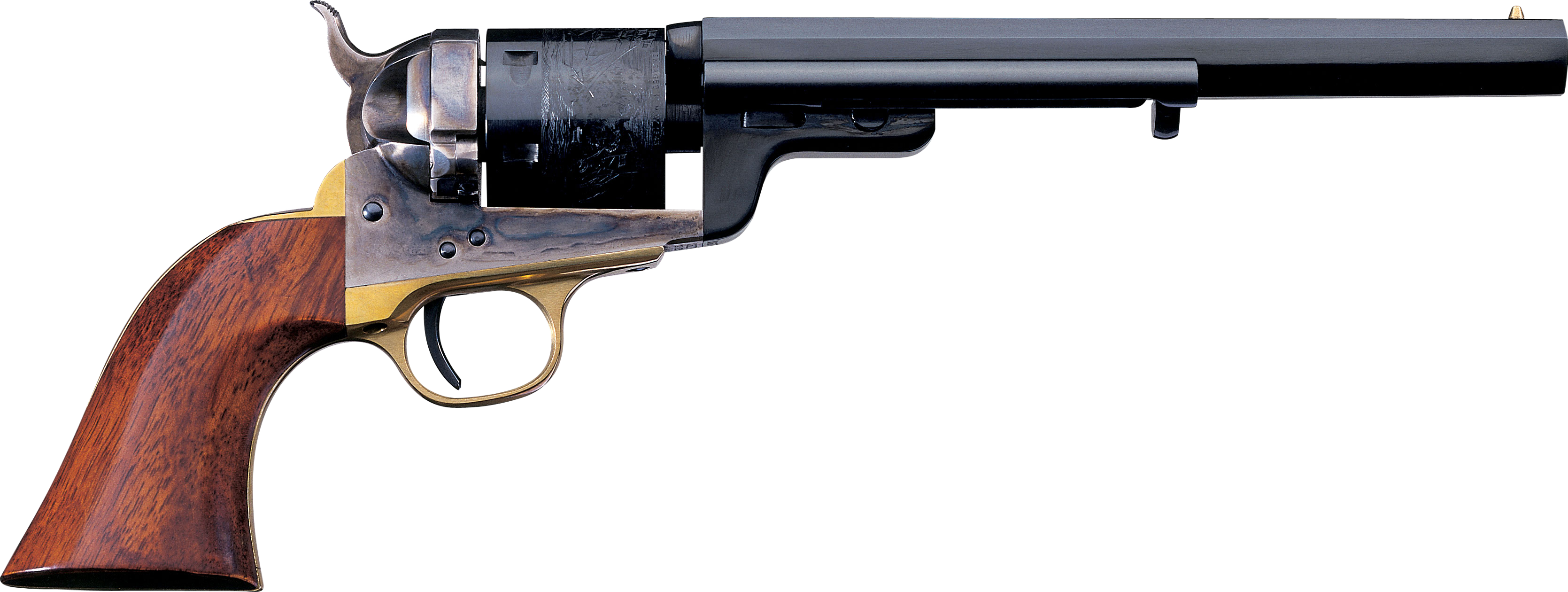 Taylors and Co C. Mason 1851 Navy Blued .38 SPL 7.5" Barrel 6-Rounds