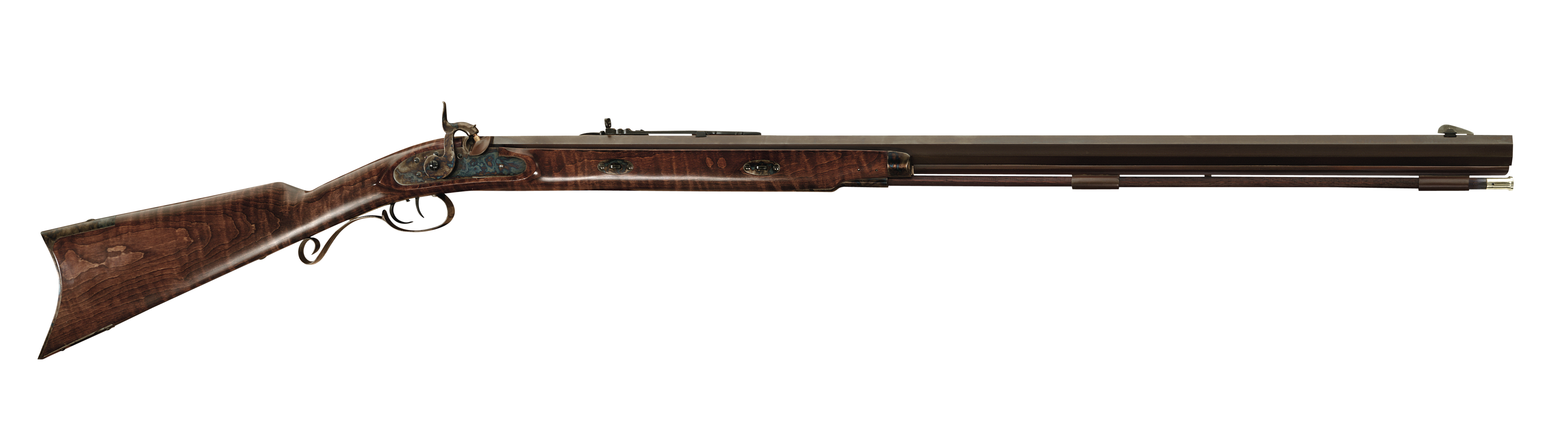 Taylors and Co Missouri River Hawken Maple .45 Caliber 34" Barrel 1-Rounds
