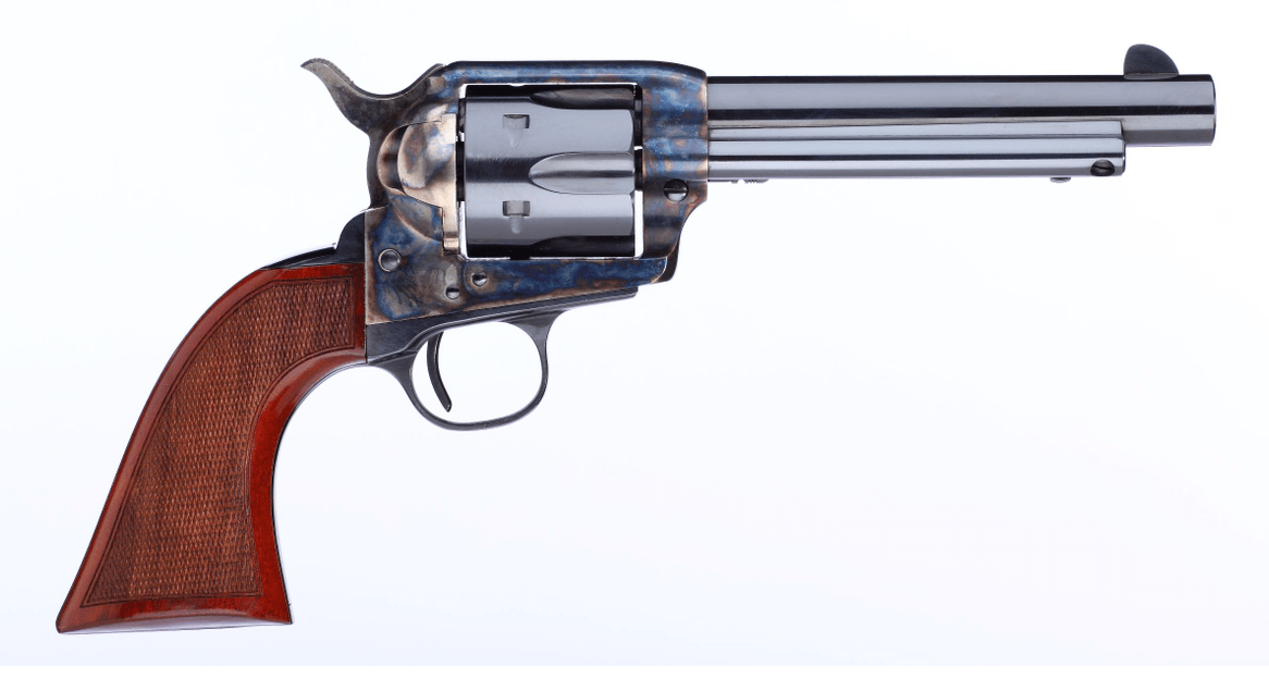 Taylors and Co Short Stroke Gunfighter Case Hardened .357 Mag 5.5" Barrel 6-Rounds