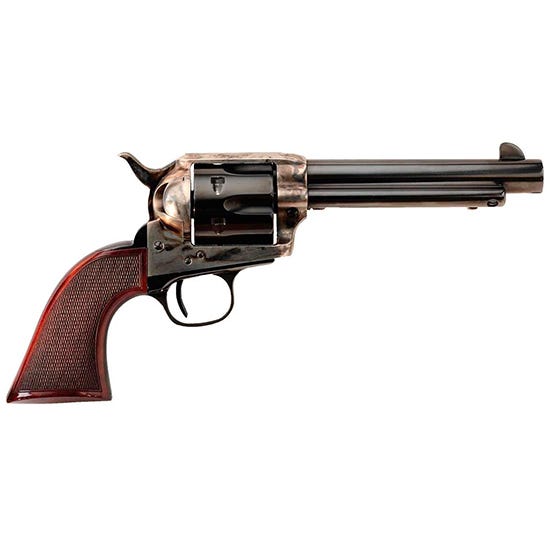 Taylors and Co Smoke Wagon Case Color Hardened .44-40 4.75" Barrel 6-Rounds