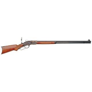 Taylors and Co Uberti 1873 Sporting Checkered Walnut .45 LC 30" Barrel 13-Rounds Buckhorn/Blade Sights